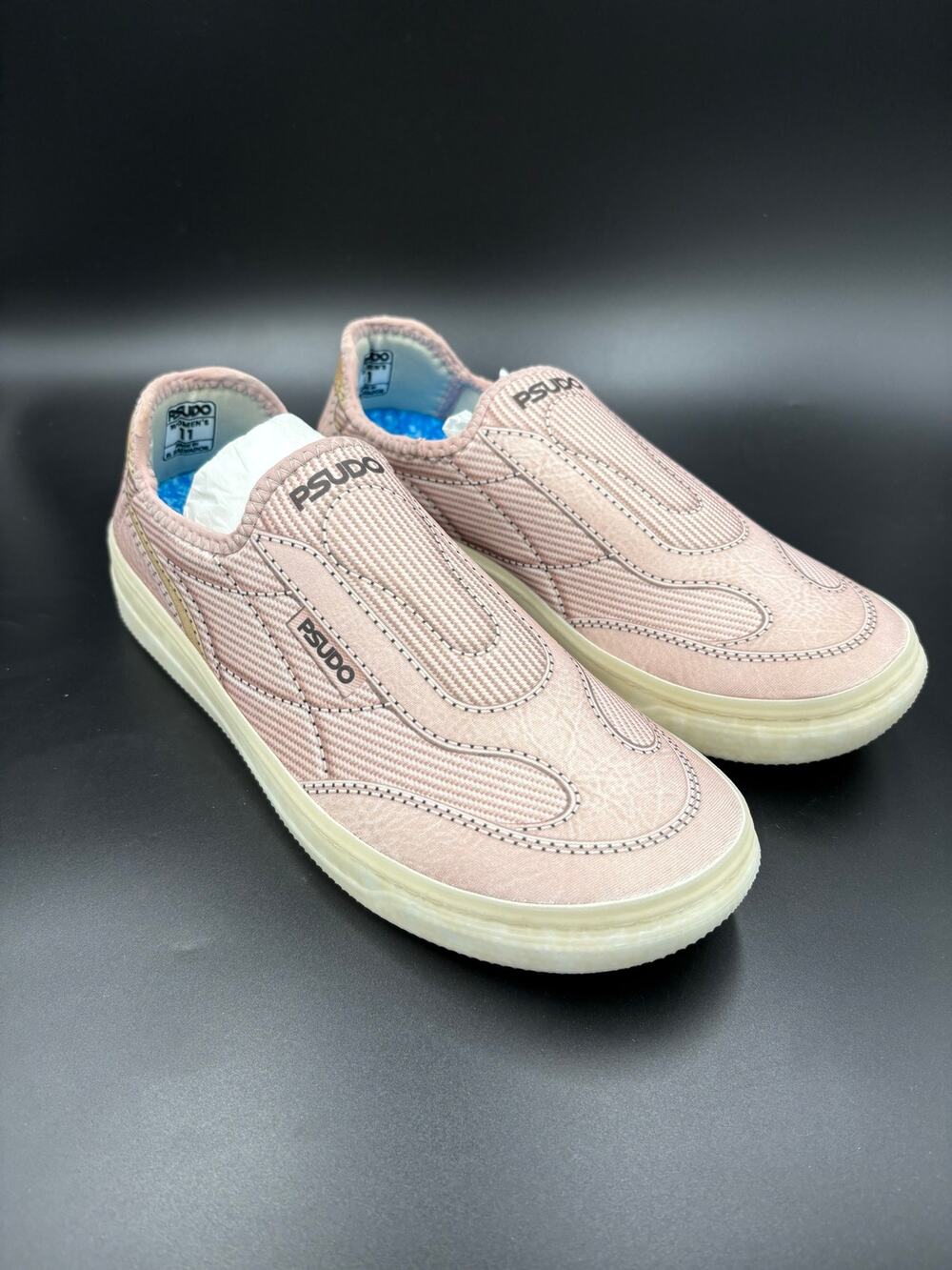 Psudo Women’s Striker Blush Sand Slip On Shoes Size 11 New with Box